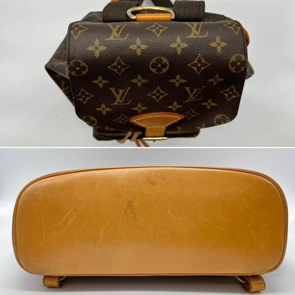 🔥EXTRA LARGE🔥 Authentic Louis Vuitton Monogram Montsouris GM Backpack Bag LV - Picture 10 of 15